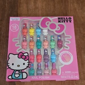 Hello Kitty Nail Polish Set - 18 Colors